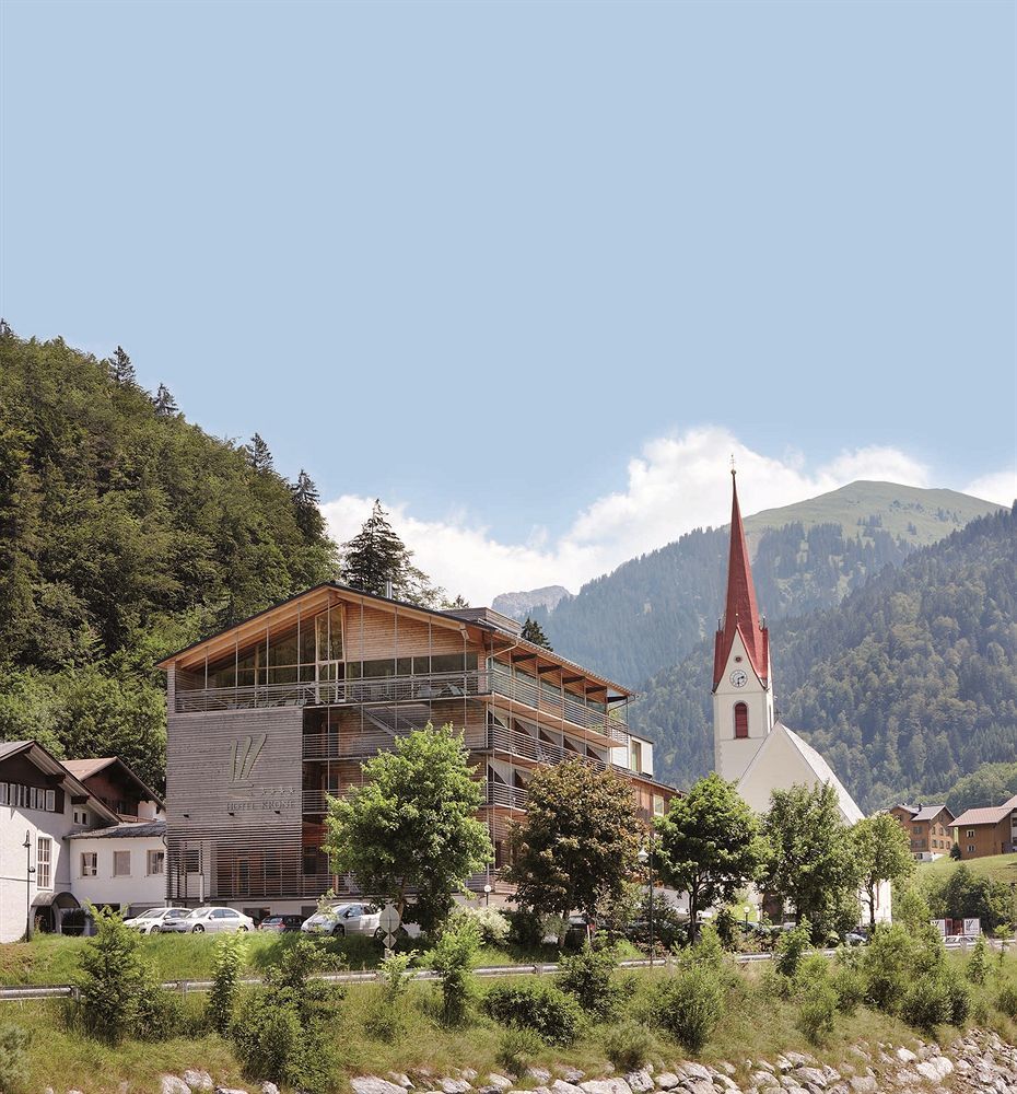 Hotel Krone In Au Au (Vorarlberg) Екстер'єр фото