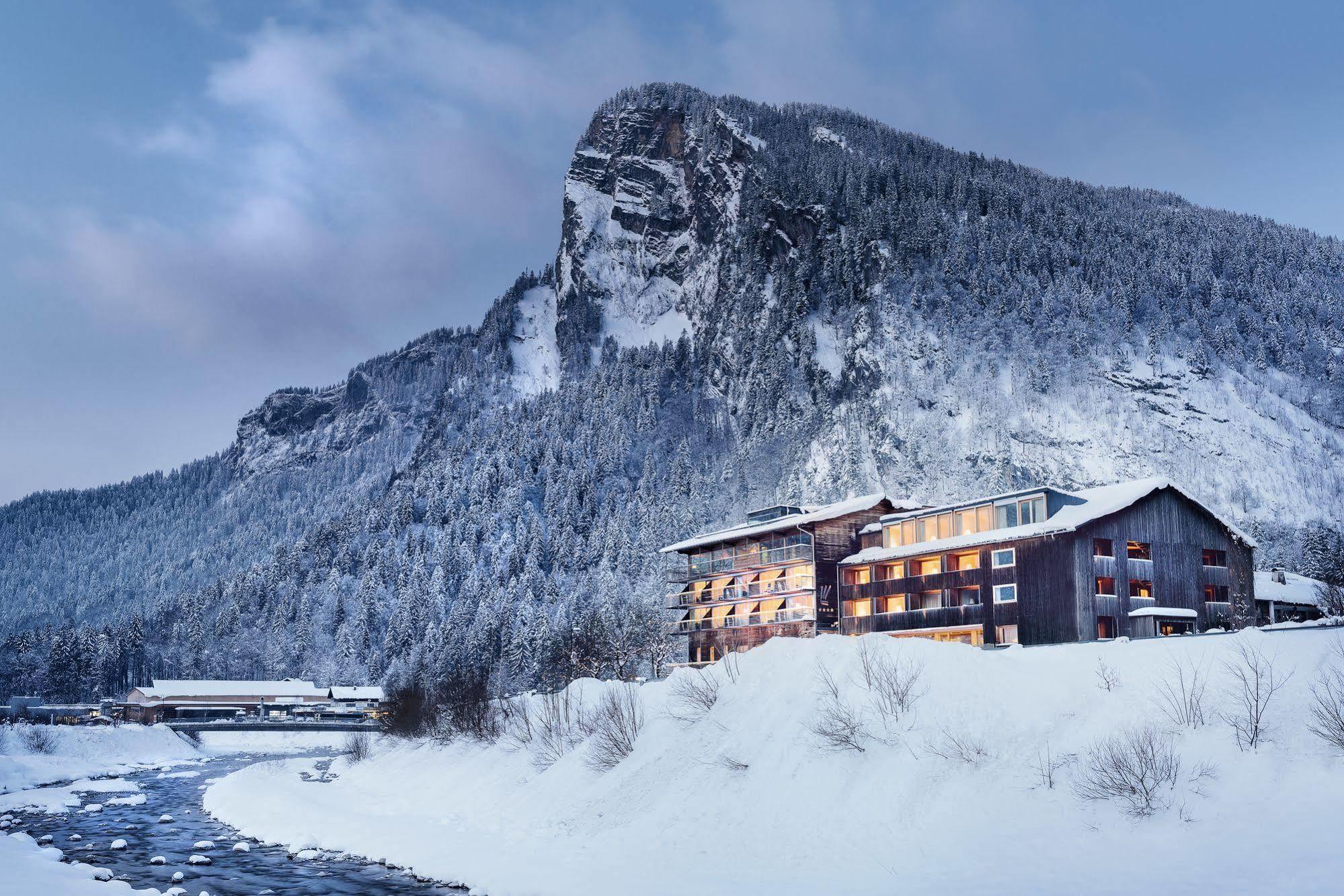 Hotel Krone In Au Au (Vorarlberg) Екстер'єр фото