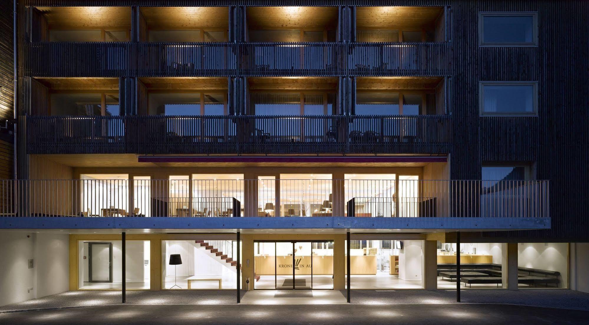 Hotel Krone In Au Au (Vorarlberg) Екстер'єр фото